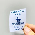 Wholesale Cheap Custom Cotton / Polyester Woven Clothing Labels