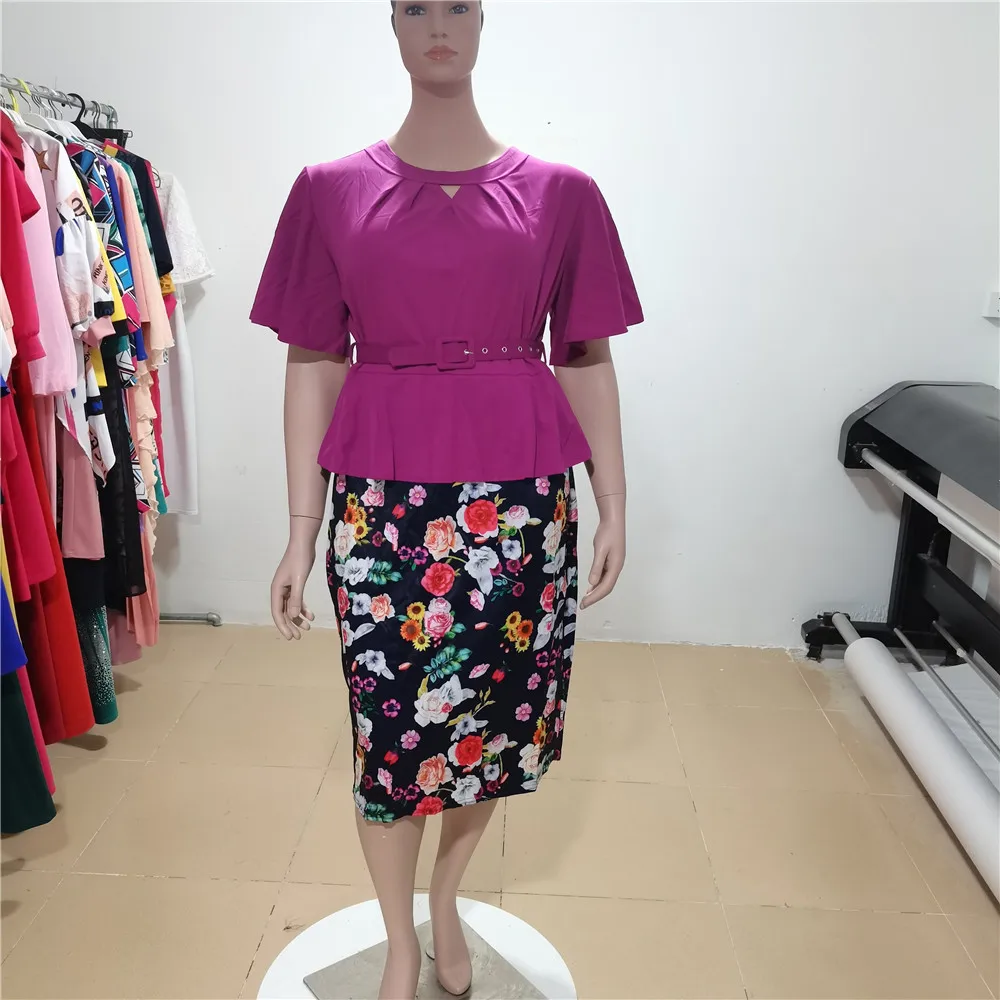 African Women Dress Printed Patchwork Office Lady Pencil Femalepackage Hip Dress, Customized color
African Women Dress Printed Patchwork Office Lady Pencil Femalepackage Hip Dress, Customized color