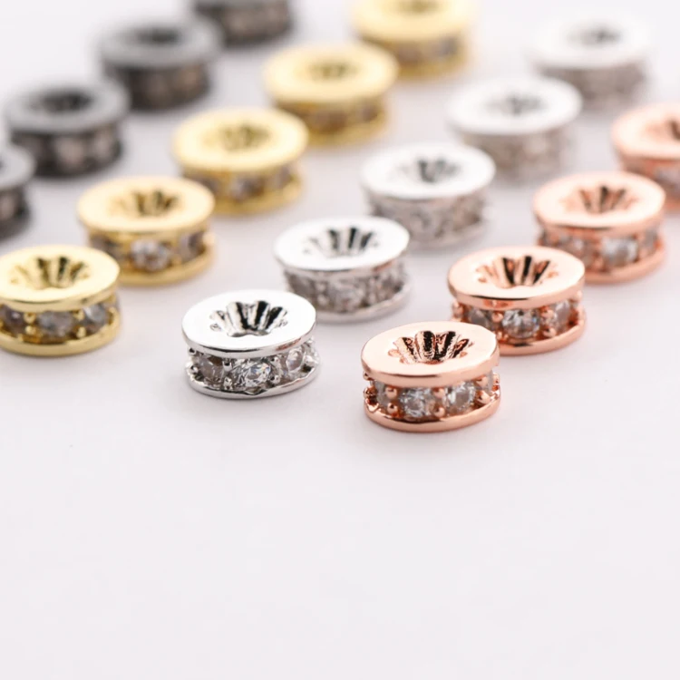 2021 High Quality DIY Jewelry Accessories Round Metal Crystal Spacer Beads Charm, Photo
2021 High Quality DIY Jewelry Accessories Round Metal Crystal Spacer Beads Charm, Photo