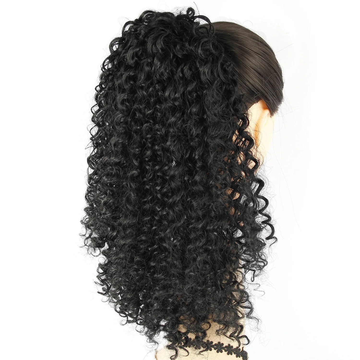 band 14inch Woman Synthetic Hair Ponytails Long Black Thick Braided Hair Extension curly drawstring ponytail
band 14inch Woman Synthetic Hair Ponytails Long Black Thick Braided Hair Extension curly drawstring ponytail