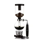 Europe Standard DGCCRF Listed 3/5 Cups Balancing Glass Syphon Tea And Coffee Maker