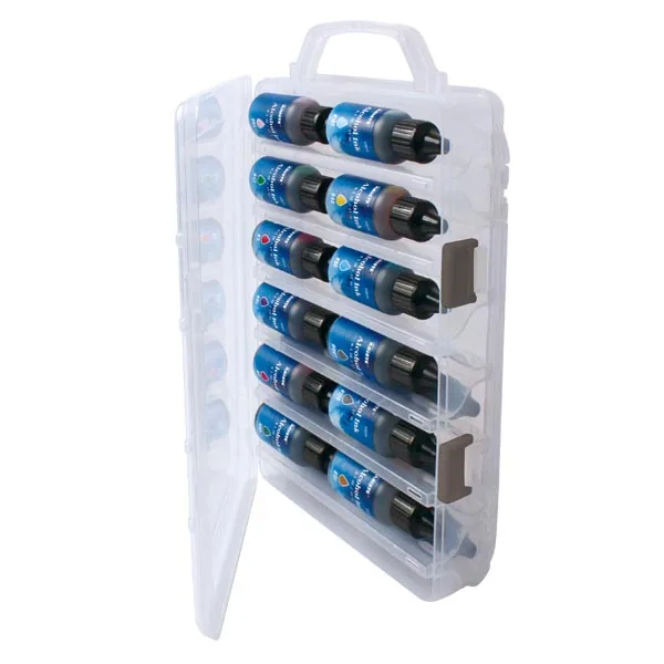 23844 Alcohol ink hard plastic storage carrying case organizer Double sides nail polish organizer 12 compartments, Transparent or customized
23844 Alcohol ink hard plastic storage carrying case organizer Double sides nail polish organizer 12 compartments, Transparent or customized