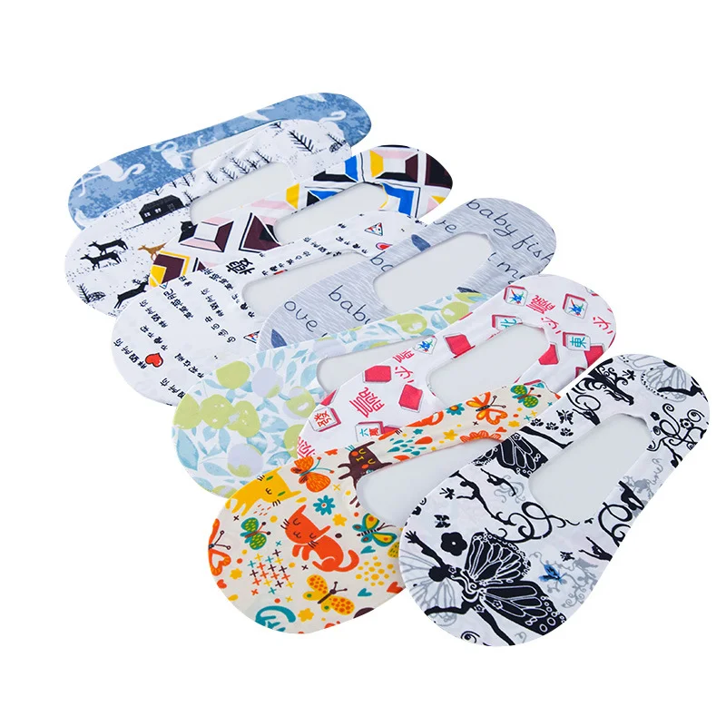 Wholesale Summer Ice Silk Ladies Silicone Non-slip Socks Female Shallow Printed Invisible Socks Women
Wholesale Summer Ice Silk Ladies Silicone Non-slip Socks Female Shallow Printed Invisible Socks Women