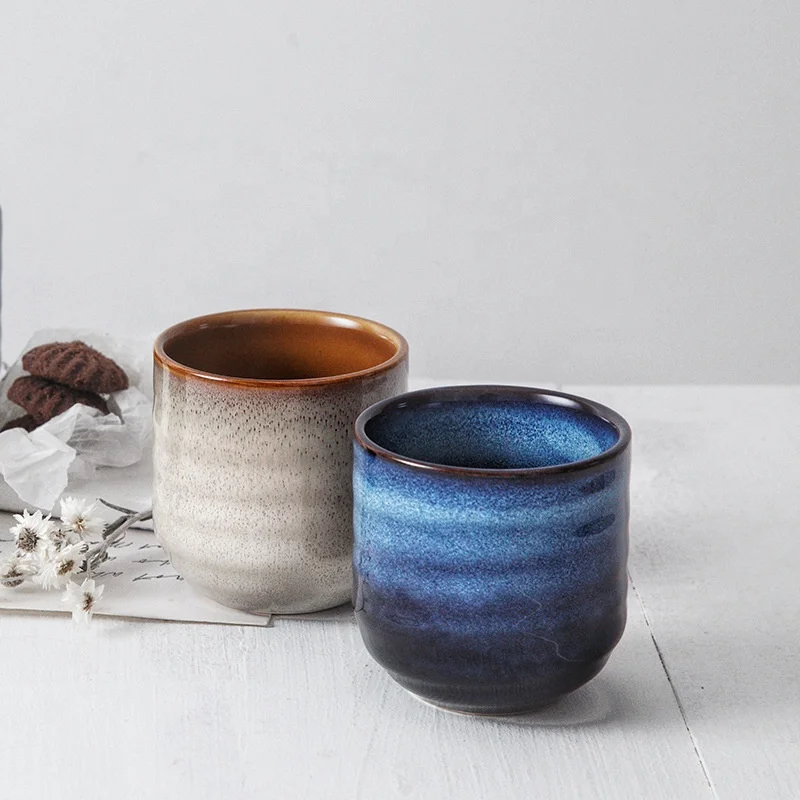 Japanese cheap ceramic kiln change big tea water cup retro tableware restaurant single cups, Four choose
Japanese cheap ceramic kiln change big tea water cup retro tableware restaurant single cups, Four choose