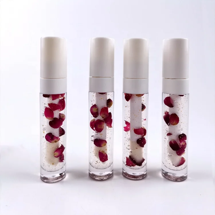 Wholesale Custom Private Label Clear Nonstick with Real Rose Petals and 24K Gold Foil Lip Gloss
Wholesale Custom Private Label Clear Nonstick with Real Rose Petals and 24K Gold Foil Lip Gloss