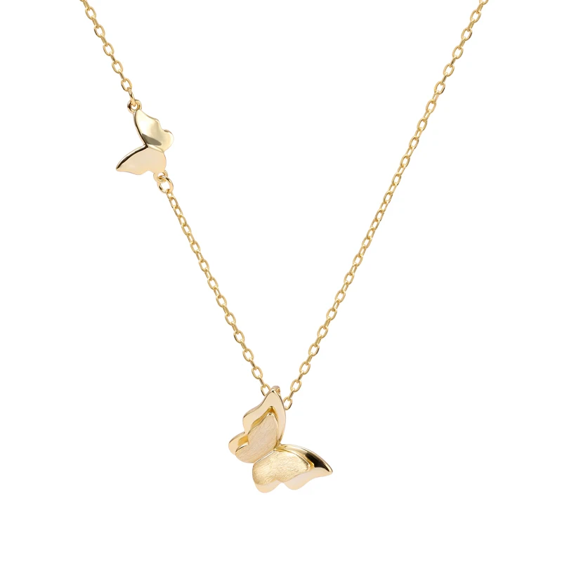 Popular Butterfly Charm Ladies Jewelry 925 Sterling Silver 18K Gold Plated Necklace Butterfly
Popular Butterfly Charm Ladies Jewelry 925 Sterling Silver 18K Gold Plated Necklace Butterfly