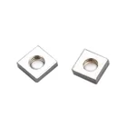 ANSI/ASME B 18.2.2 high quality carbon steel zinc plated square machine screw nuts 1/4 5/8