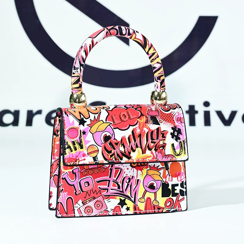 2021 spring new girls bags graffiti ladies shoulder bags fashion personality trend messenger bag handbag, Customizable
2021 spring new girls bags graffiti ladies shoulder bags fashion personality trend messenger bag handbag, Customizable