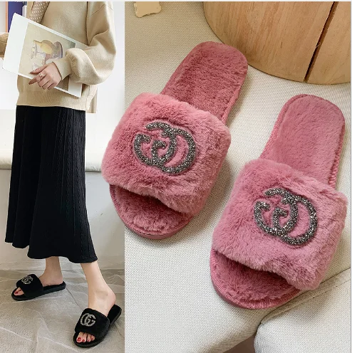 Wholesale Fashion Fur Slippers Women 2020 high quality comfortable house ny slippers for women
Wholesale Fashion Fur Slippers Women 2020 high quality comfortable house ny slippers for women