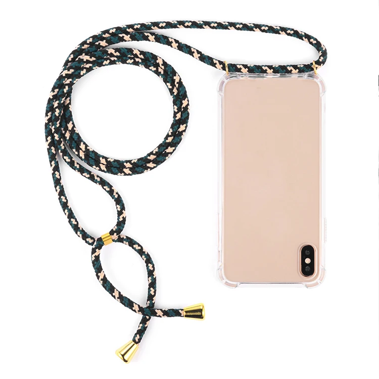 Crossbody Case Clear Transparent TPU Cell Phone Mobile Cover Holder with Neck Cord Lanyard Strap for iPhone
Crossbody Case Clear Transparent TPU Cell Phone Mobile Cover Holder with Neck Cord Lanyard Strap for iPhone