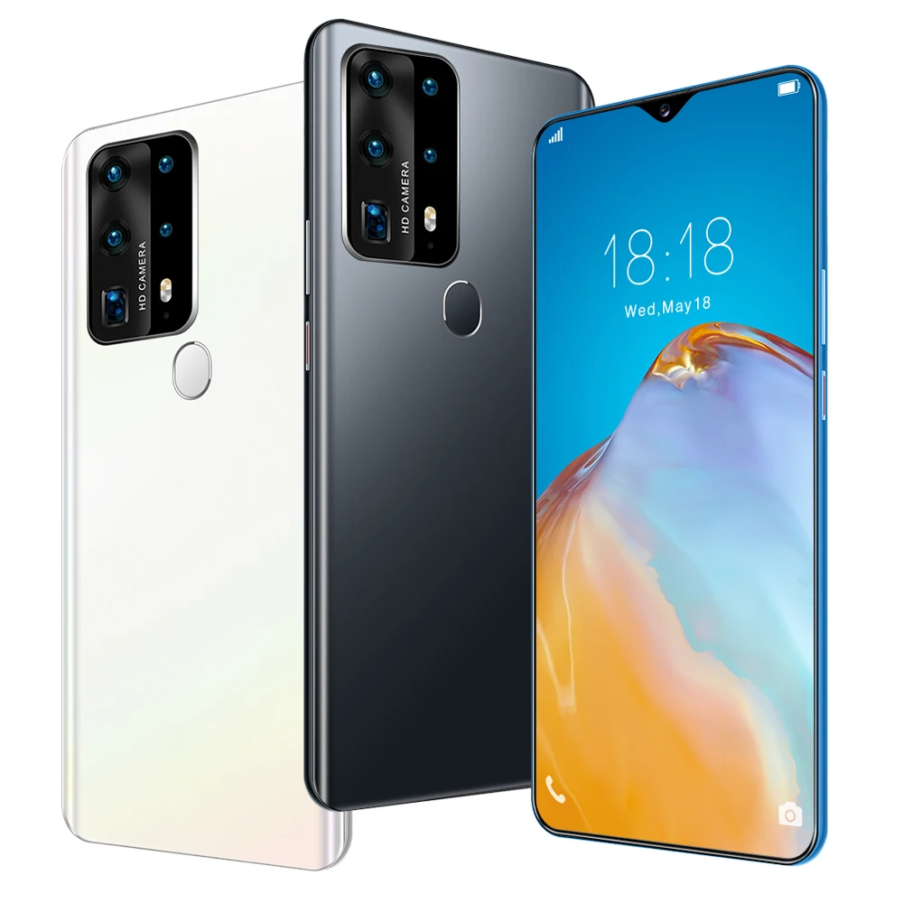 2021 New P40 Pro+ Smartphone With 6.6 Inch Screen Face UnLock Cellphone With Dual SIM Cards P40Pro+ Mobile phone, White/black/blue
2021 New P40 Pro+ Smartphone With 6.6 Inch Screen Face UnLock Cellphone With Dual SIM Cards P40Pro+ Mobile phone, White/black/blue