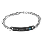 Woman Silver Rose Gold Love Infinity Bangle Gift Fashion Cheap Latest Charm Bracelet