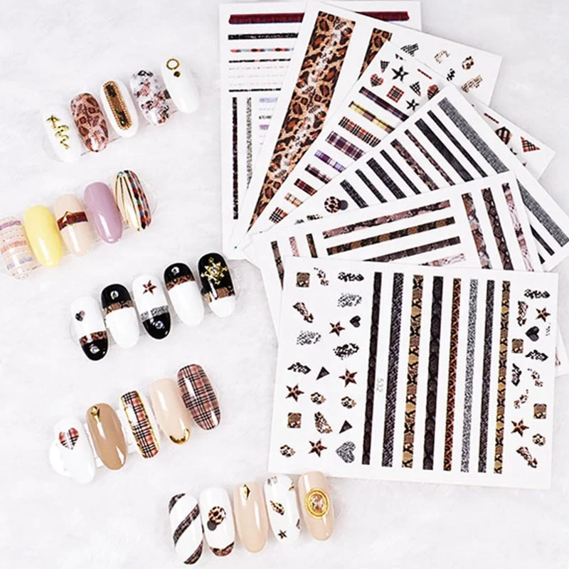 Paso Sico Retro Snake Skin Design Pattern Fashion Popular Nail Art Stickers for Holiday Custom Decoration
Paso Sico Retro Snake Skin Design Pattern Fashion Popular Nail Art Stickers for Holiday Custom Decoration