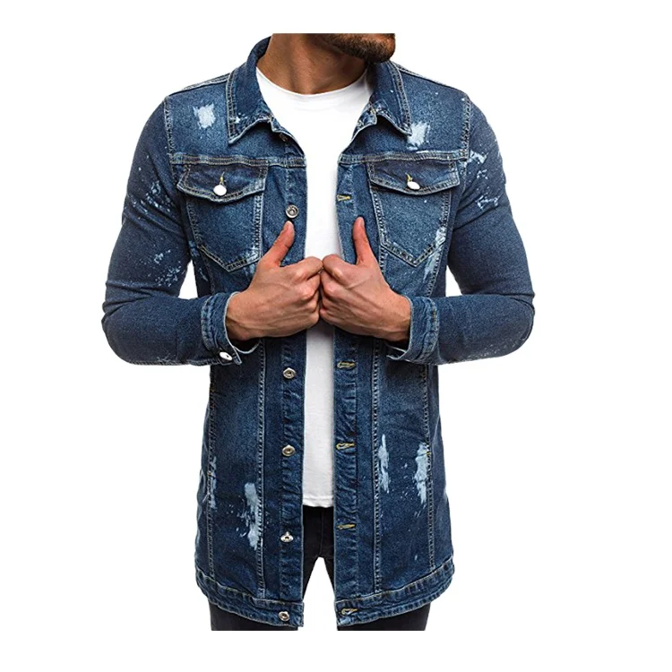 2021 spring autumn fashion street style men trench coat custom denim jacket silm fit jeans coat, Light blue, black, dark blue 
2021 spring autumn fashion street style men trench coat custom denim jacket silm fit jeans coat, Light blue, black, dark blue