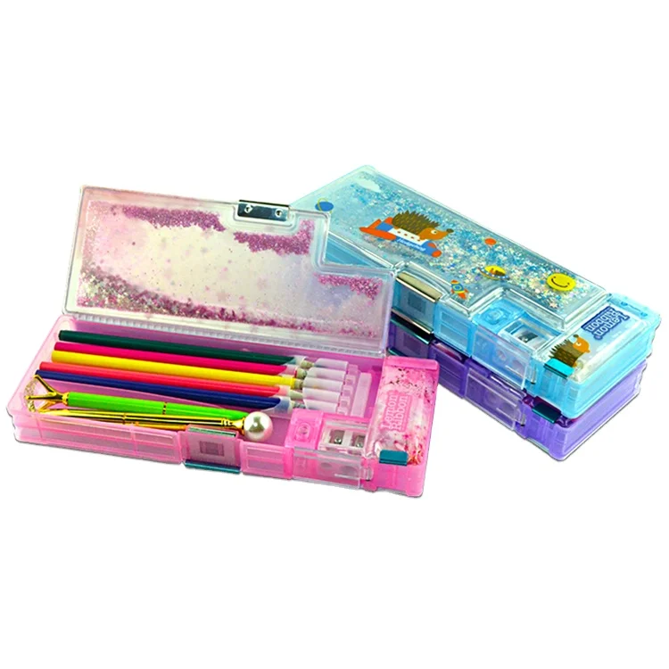Christmas cartoon multi-function quicksand oil penil box large capacity double pencil case pink flower pencil case
Christmas cartoon multi-function quicksand oil penil box large capacity double pencil case pink flower pencil case