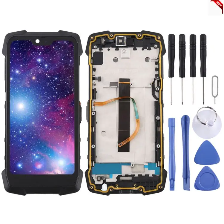 Original Replacement LCD display touch pantalla lcd LCD Screen and Digitizer Full Assembly Blackview BV9700 Pro original screen
Original Replacement LCD display touch pantalla lcd LCD Screen and Digitizer Full Assembly Blackview BV9700 Pro original screen