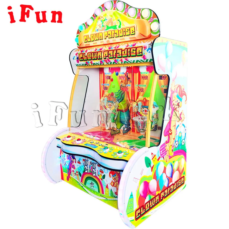 Kids Indoor Ticket Game Machine Clown Paradise Gift Lottery Arcade Machine 2 Players Kids Redemption Machine
Kids Indoor Ticket Game Machine Clown Paradise Gift Lottery Arcade Machine 2 Players Kids Redemption Machine