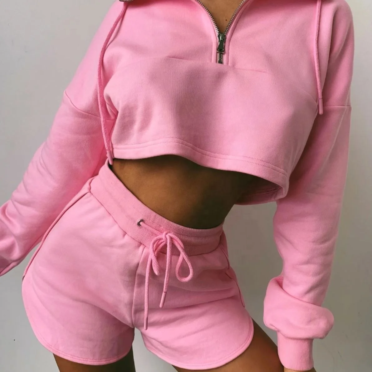 New Arrivals Summer Fashion Solid Color Shorts Two Piece Set Biker Short Sets Women Boxer Two Piece Short Set
New Arrivals Summer Fashion Solid Color Shorts Two Piece Set Biker Short Sets Women Boxer Two Piece Short Set