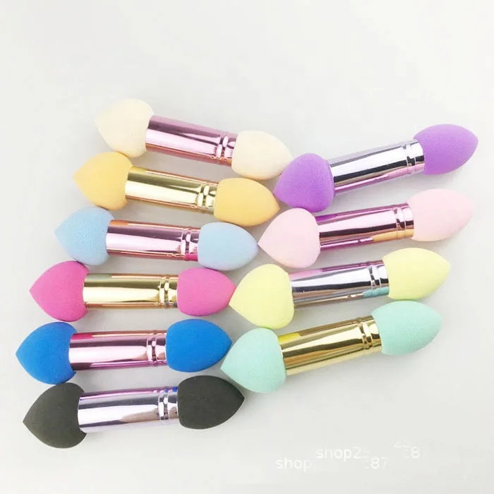 Latest Design Rainbow Makeup Sponge Double Head Cosmetic Puff Powder Sponge, Pink, black, blue, pink, yellow, beige, white
Latest Design Rainbow Makeup Sponge Double Head Cosmetic Puff Powder Sponge, Pink, black, blue, pink, yellow, beige, white