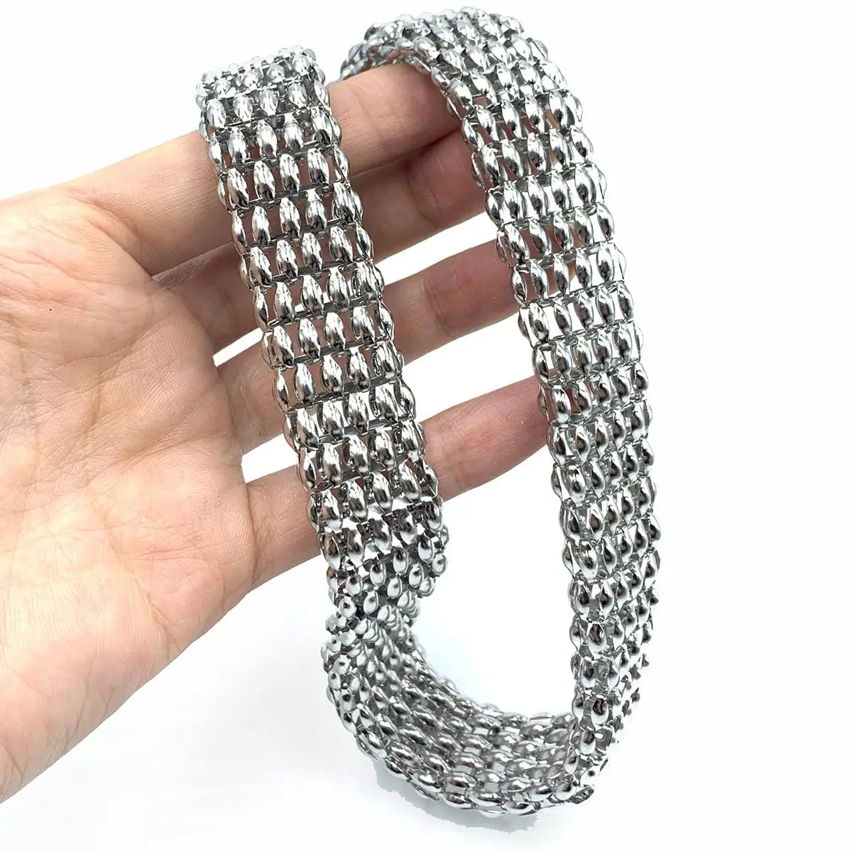 8MM10MM20MM Stainless Steel Corn Chain Necklace For Women Charm Choker Trendy Bracelet Chunky NecklaceSilver Color Jewelry Gifts
8MM10MM20MM Stainless Steel Corn Chain Necklace For Women Charm Choker Trendy Bracelet Chunky NecklaceSilver Color Jewelry Gifts