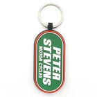 Custom 3d Soft Pvc Keychain Silicone Keyring