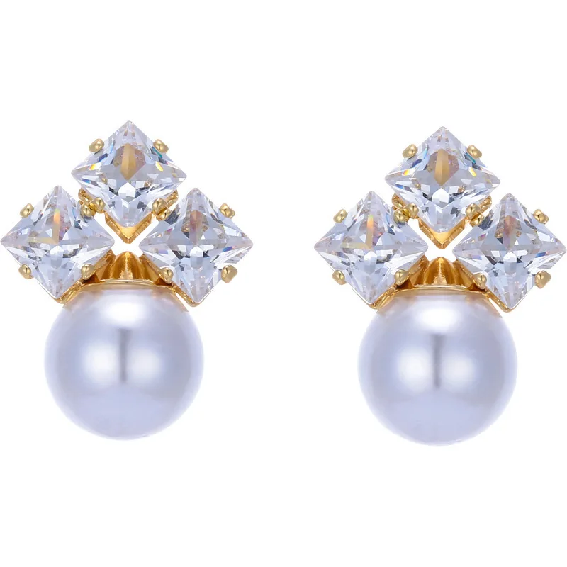 2021 Manufacturers Supply S925 Sterling Silver Earrings Fresh Water Pearl Zircon Earrings, Picture
2021 Manufacturers Supply S925 Sterling Silver Earrings Fresh Water Pearl Zircon Earrings, Picture