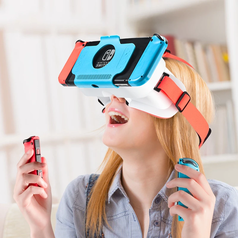 Colorful 3D Virtual Reality Glass VR Headset for Nintendo Switch OLED Game Accessories
Colorful 3D Virtual Reality Glass VR Headset for Nintendo Switch OLED Game Accessories