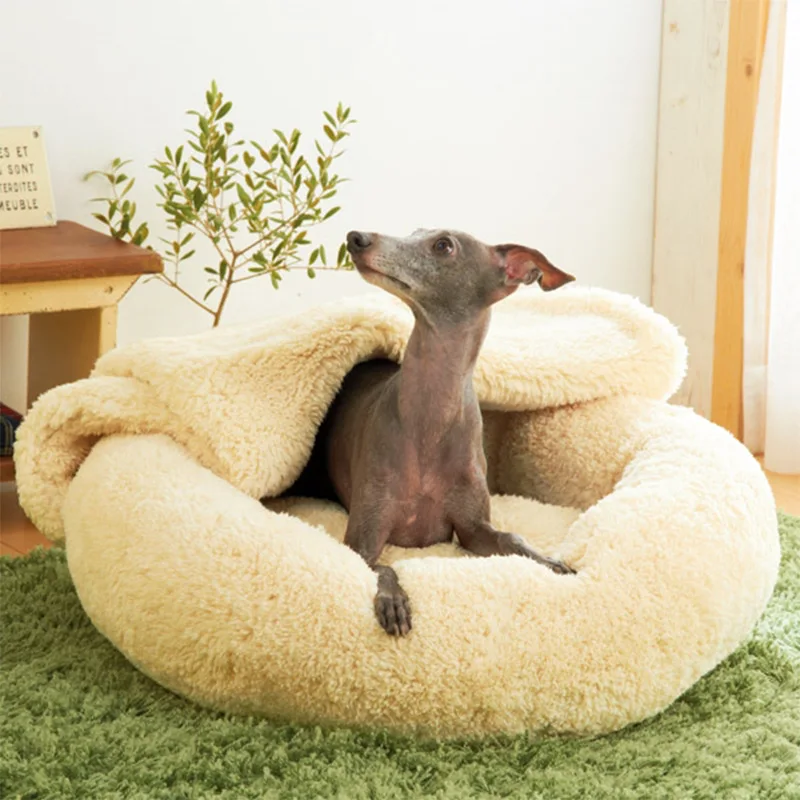 Egg Tart Shape Machine Washable Pet Bed Removable Small Eco-Friendly Sherpa Fleece Deluxe Kennel Dog Bed With Blanket Cover, Apricot,brown,pink,grey
Egg Tart Shape Machine Washable Pet Bed Removable Small Eco-Friendly Sherpa Fleece Deluxe Kennel Dog Bed With Blanket Cover, Apricot,brown,pink,grey