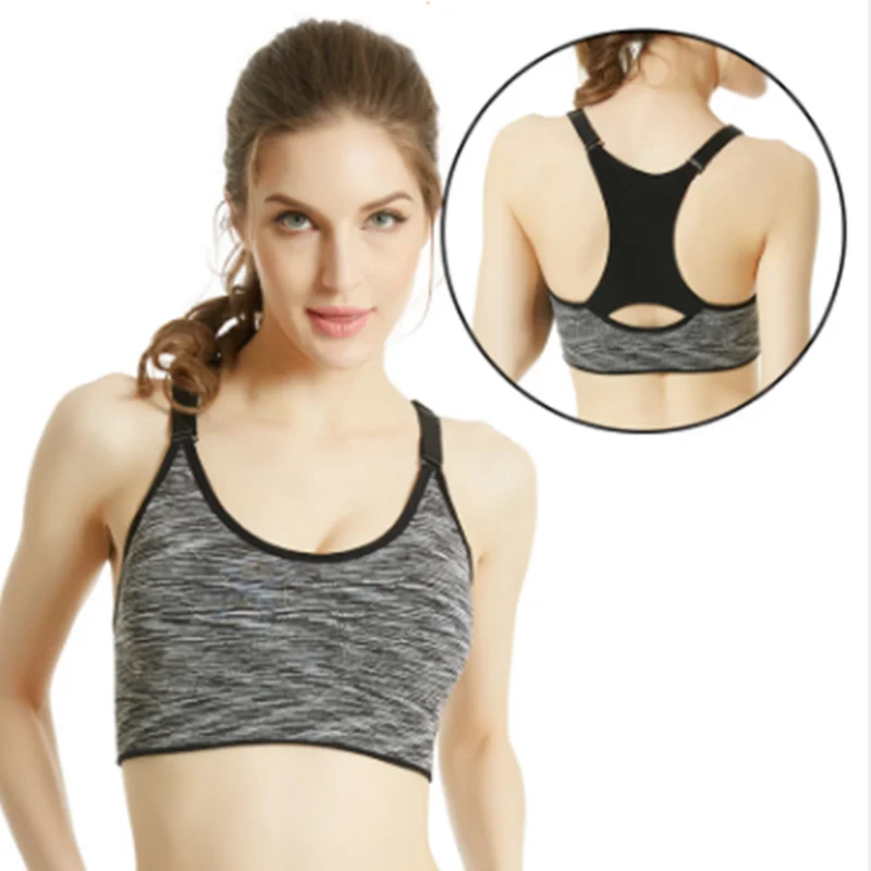 Sports bra shock proof quick dry section dyeing no steel ring Yoga underwear training running fitness underwear women's Vest
Sports bra shock proof quick dry section dyeing no steel ring Yoga underwear training running fitness underwear women's Vest