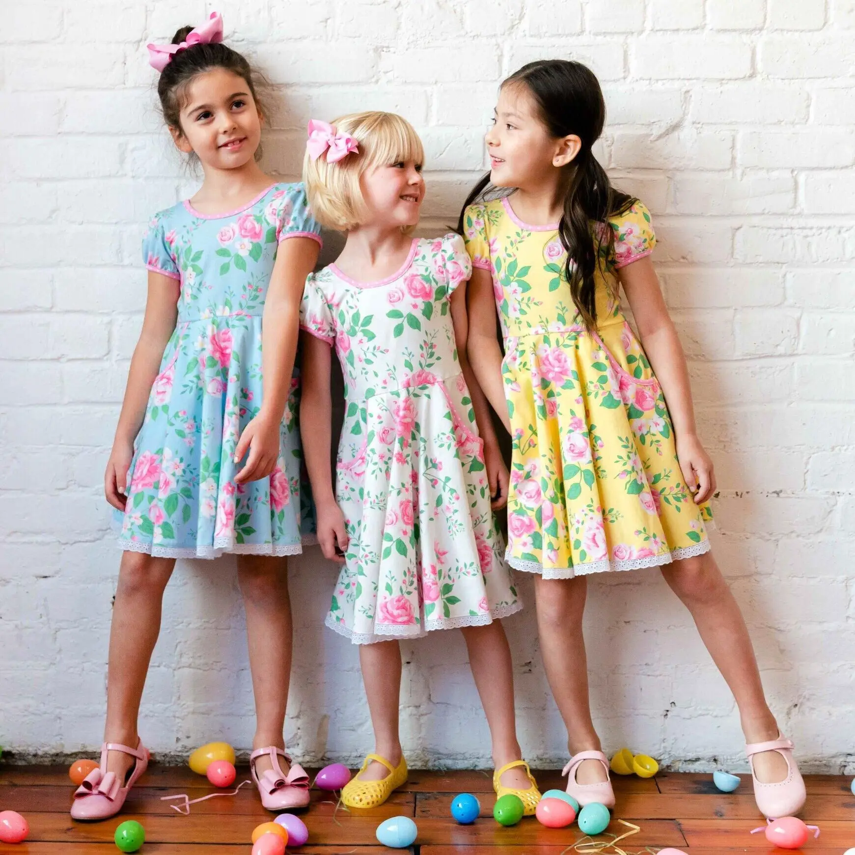 factory Wholesale children's boutique clothing high quality kids floral print OEM spring girls dress
factory Wholesale children's boutique clothing high quality kids floral print OEM spring girls dress