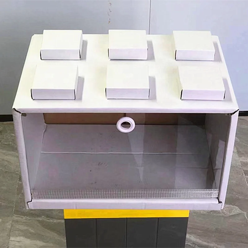 2022 NEW Recyclable Paperboard block shape shoe storage box stackable toy organizer storage rack room divider
2022 NEW Recyclable Paperboard block shape shoe storage box stackable toy organizer storage rack room divider