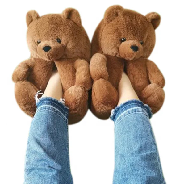 INS Hot Cute Plush Teddy Bear Home Daily Women Slippers Warm Winter Shoes Casual Indoor Slip-on Slides Shoes, Black,brown,mixed,red,pink,apricot
INS Hot Cute Plush Teddy Bear Home Daily Women Slippers Warm Winter Shoes Casual Indoor Slip-on Slides Shoes, Black,brown,mixed,red,pink,apricot