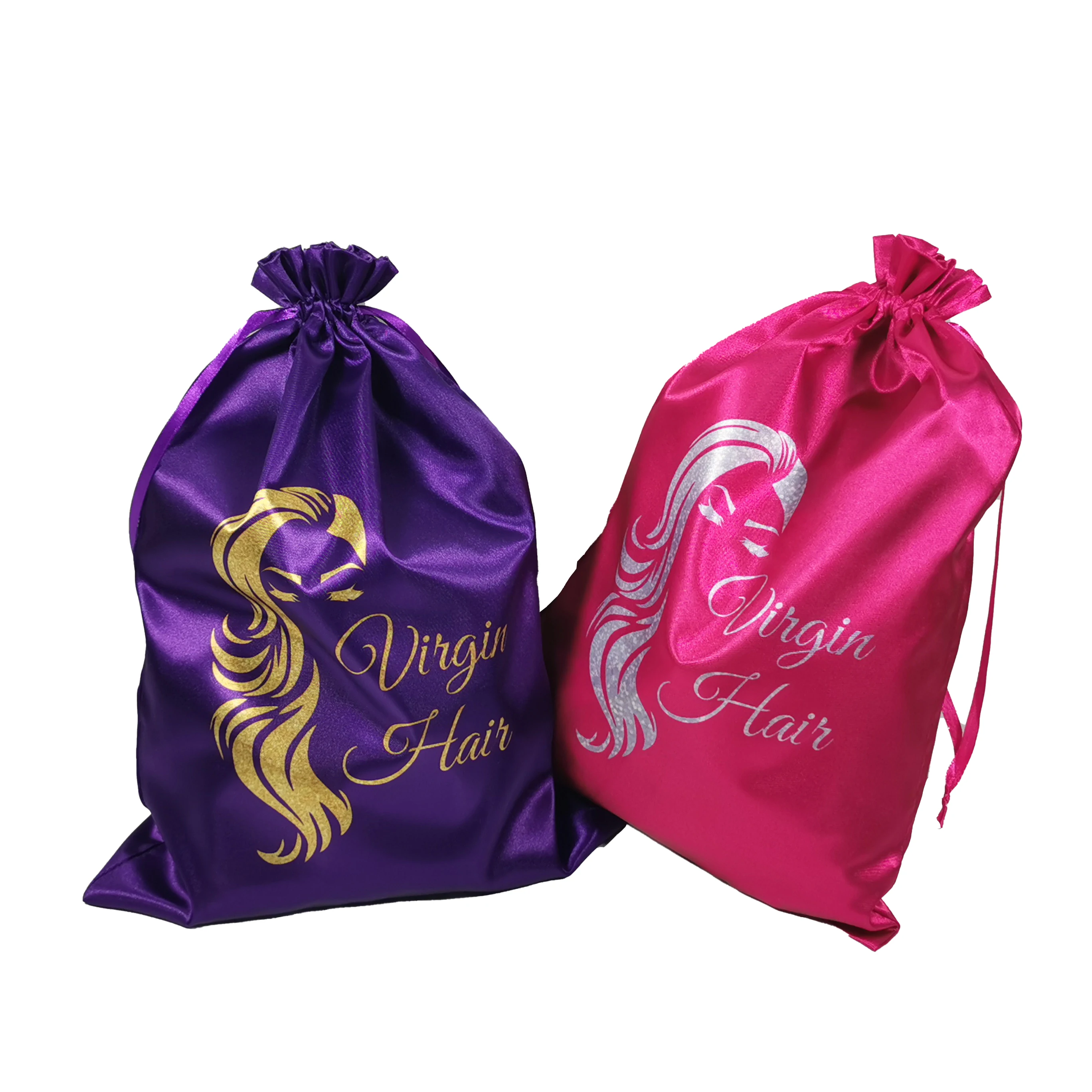 Fashionable necklace jewelry pouch logo printed gift silk drawstring bag custom private label satin hair extension packaging bag, Customized color
Fashionable necklace jewelry pouch logo printed gift silk drawstring bag custom private label satin hair extension packaging bag, Customized color