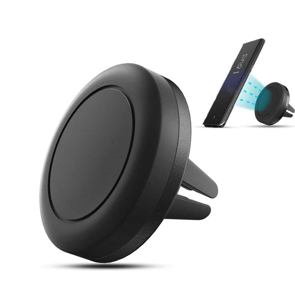 New arrival wholesale price universal car phone holder mini magnetic car mount phone holder air vent magnetic phone holder, Black
New arrival wholesale price universal car phone holder mini magnetic car mount phone holder air vent magnetic phone holder, Black