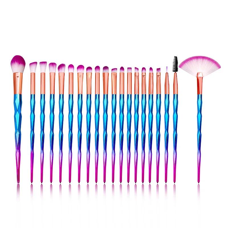 20pcs colorful makeup brush set private lable beauty tools 10styles glitter makeup brushes natural hair brush
20pcs colorful makeup brush set private lable beauty tools 10styles glitter makeup brushes natural hair brush
