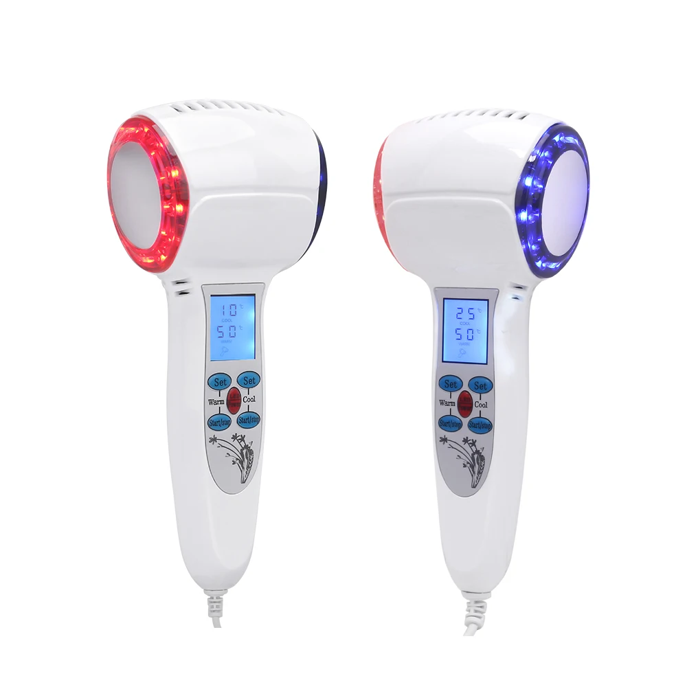 Home led blue light cold and hot into the ice hammer cold face massager hot cool facial device
Home led blue light cold and hot into the ice hammer cold face massager hot cool facial device