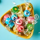 Halal Glow Light Fruit Flavor Hard Candy Lollipop Candy