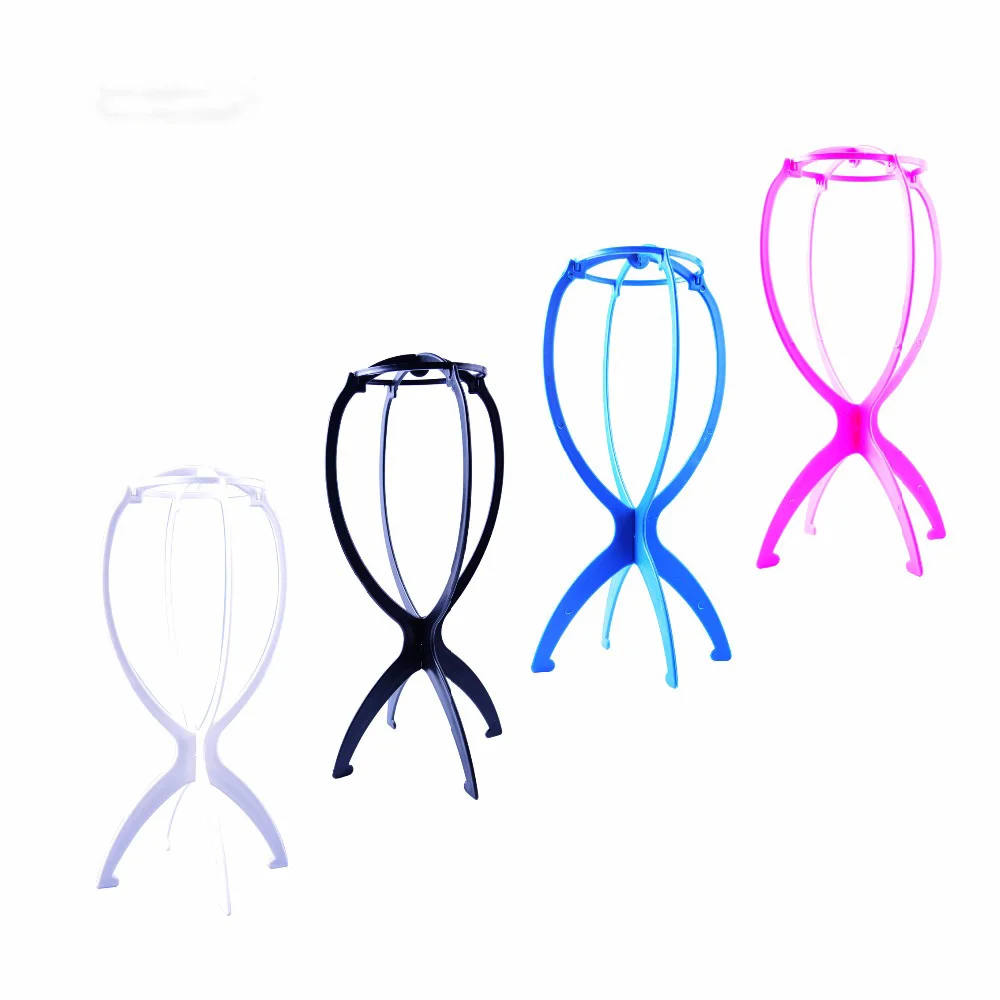 1PC Colorful MYZYR Wig Stands Plastic Hat Display Wig Head Holders Mannequin Head/Stand Portable Folding Wig Stand, Black, pink
1PC Colorful MYZYR Wig Stands Plastic Hat Display Wig Head Holders Mannequin Head/Stand Portable Folding Wig Stand, Black, pink