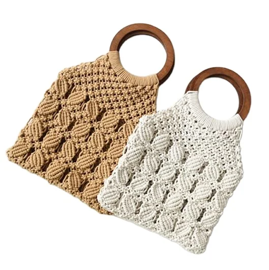 wholesale summer Straw Beach Bag Vintage Handmade Woven cotton Shoulder Bag Raffia circle Rattan bags Bohemian
wholesale summer Straw Beach Bag Vintage Handmade Woven cotton Shoulder Bag Raffia circle Rattan bags Bohemian