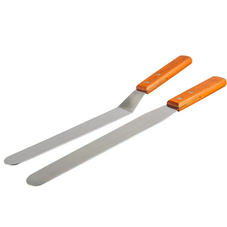 Factory Wholesale Customized Food Grade Baking Tools Stainless Steel Straight Icing Spatula
Factory Wholesale Customized Food Grade Baking Tools Stainless Steel Straight Icing Spatula