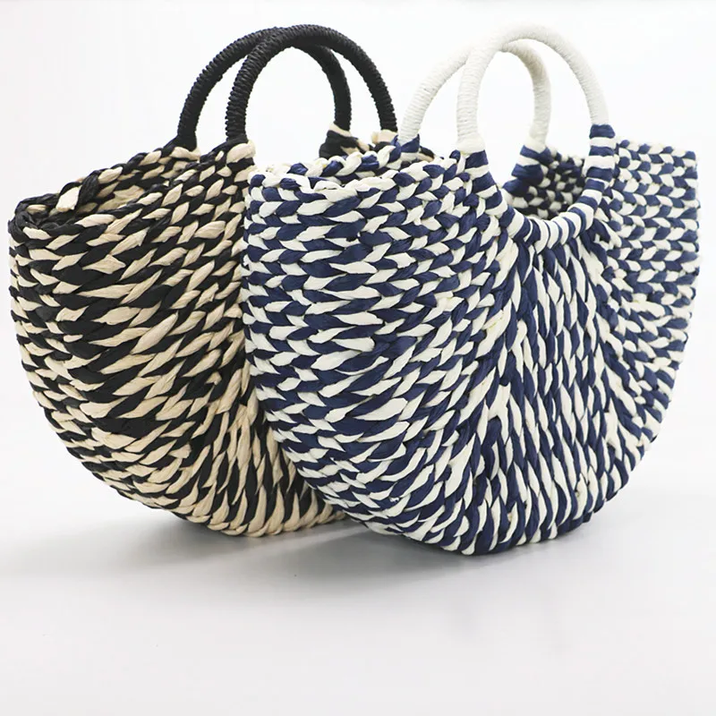 Wholesale eco-friendly straw beach bucket bag women vintage outdoor basket handbag, Natural
Wholesale eco-friendly straw beach bucket bag women vintage outdoor basket handbag, Natural