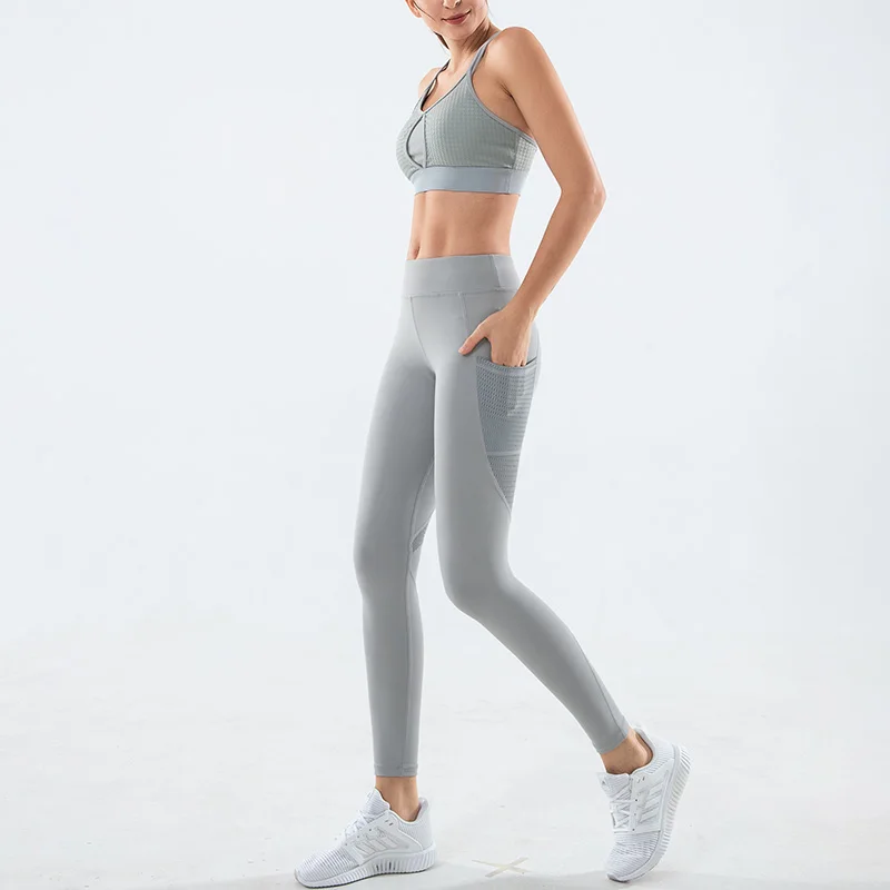 Ropa Deportiva Mujer Workout Fitness Women Gym Apparel Sports Running Yoga Leggings Sets With Pocket
Ropa Deportiva Mujer Workout Fitness Women Gym Apparel Sports Running Yoga Leggings Sets With Pocket
