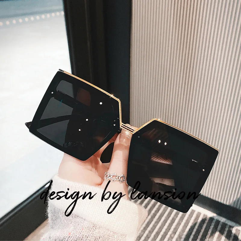 Sunglasses men 2021 new trendy sun glasses New style ladies polarized square big frame fashion retro sunglasses, As the pictures show
Sunglasses men 2021 new trendy sun glasses New style ladies polarized square big frame fashion retro sunglasses, As the pictures show