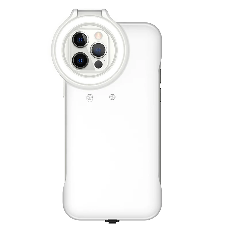 Good Quality New Arrivals fashion phone case with light Waterproof selfie ring light phone case, Customized color
Good Quality New Arrivals fashion phone case with light Waterproof selfie ring light phone case, Customized color