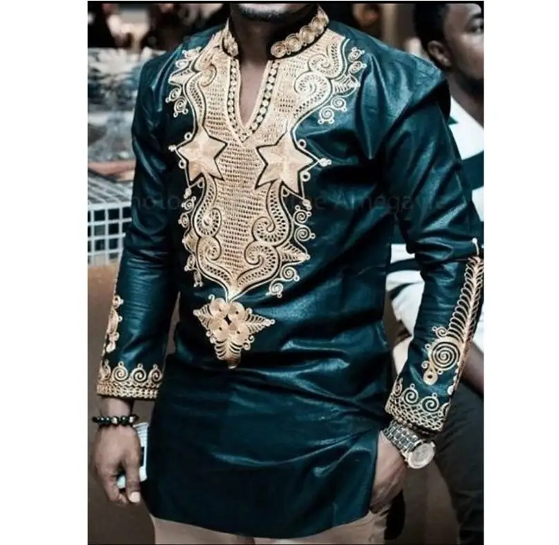 Fashion men's african print tops tee shirt homme africa dashiki clothing casual long sleeve t shirts for men Y12331
Fashion men's african print tops tee shirt homme africa dashiki clothing casual long sleeve t shirts for men Y12331