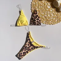 2020 Sexy Swimwear Women transparentstrap Leopard Bathing Suits Swimwear Sexy Bikini
2020 Sexy Swimwear Women transparentstrap Leopard Bathing Suits Swimwear Sexy Bikini