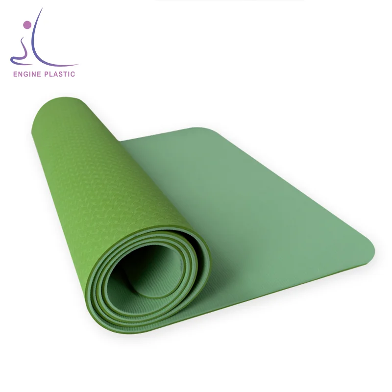 

Eco-friendly non-slip fitness gym equipment home equipment anti fatigue yoga mat, Customized color