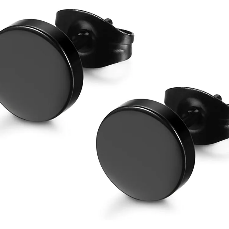Hot Sale Couple Earring Black Earring Solid Double Layer Earrings for Women, Black color
Hot Sale Couple Earring Black Earring Solid Double Layer Earrings for Women, Black color