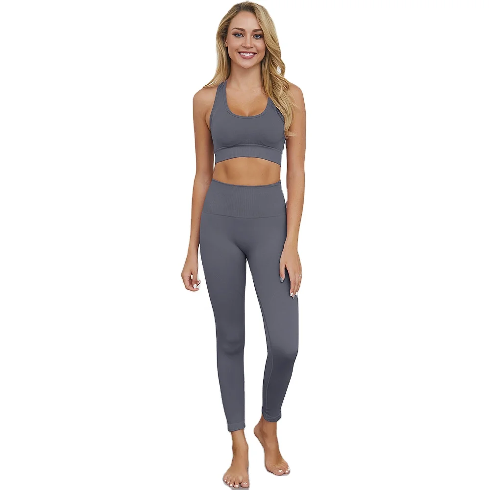 2020 New Arrivals Fitness Suits Gym Clothes Yoga Sets Seamless Sport Top With Full Length Leggings For Women
2020 New Arrivals Fitness Suits Gym Clothes Yoga Sets Seamless Sport Top With Full Length Leggings For Women