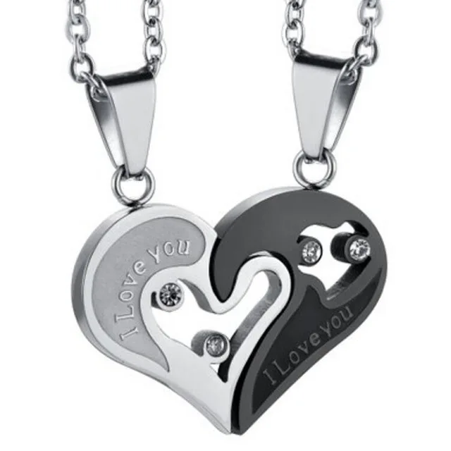 K146 Fashion Couple Heart Shape I Love You Pendant Necklace Unisex Lovers Couples Jewelry Fashion
K146 Fashion Couple Heart Shape I Love You Pendant Necklace Unisex Lovers Couples Jewelry Fashion